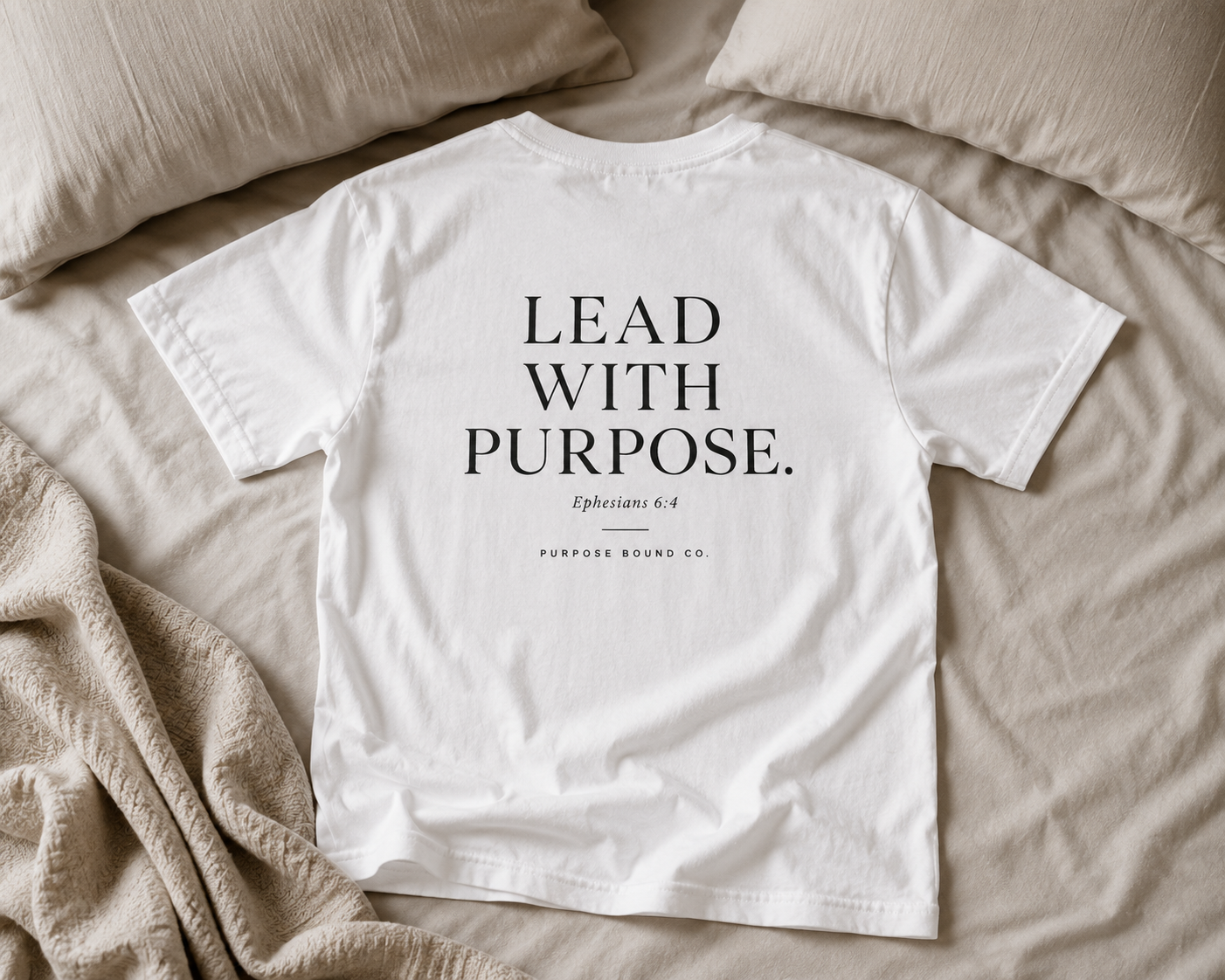 Lead With Purpose™ | Men's Christian Tee