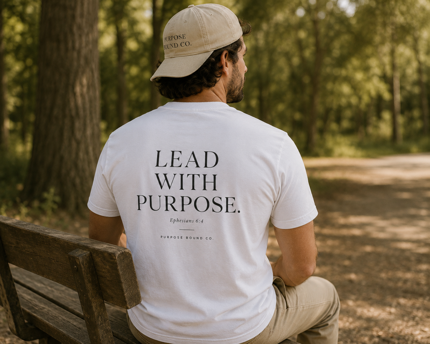 Lead With Purpose™ | Men's Christian Tee