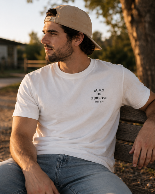 Lead With Purpose™ | Men's Christian Tee